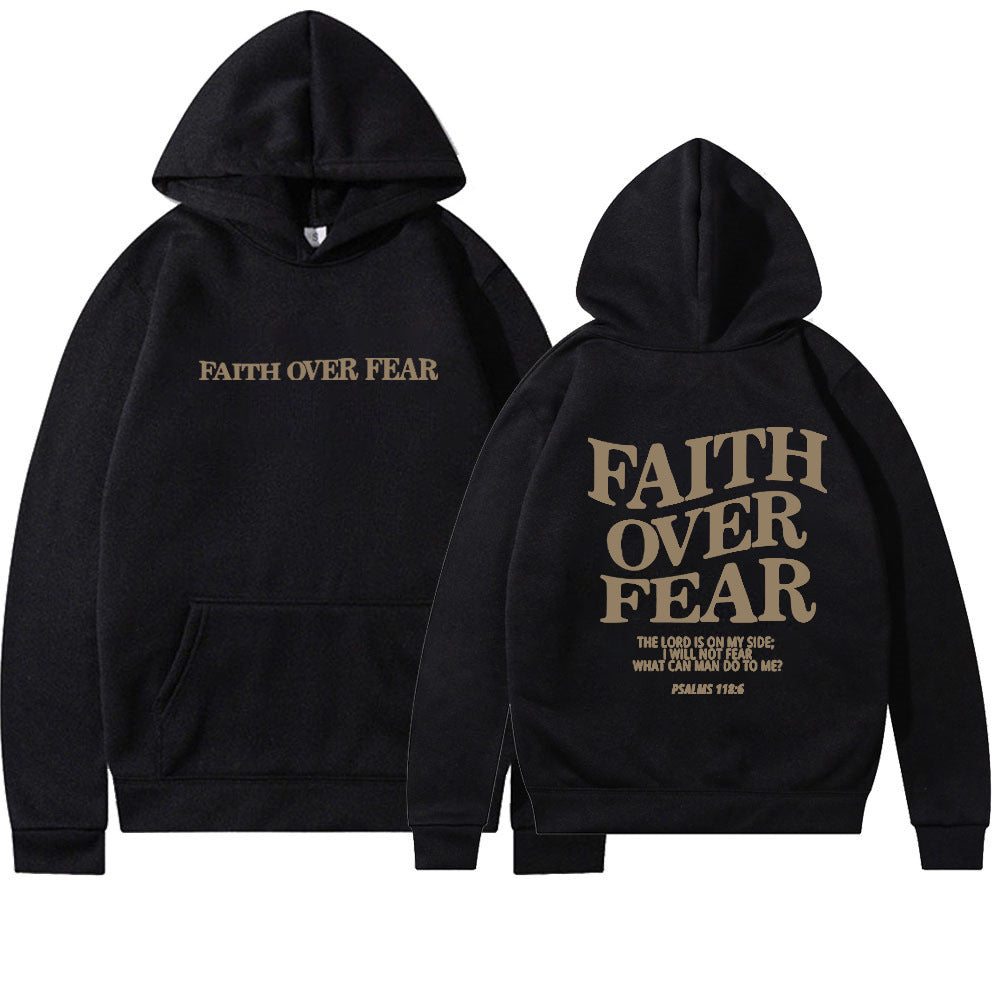 Faith Over Fear Men's And Women's Hoodies Sweater