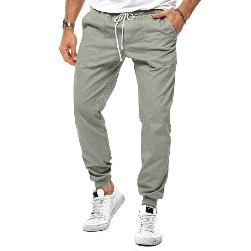 Spring And Autumn Men's Casual Pants Loose Tappered Trousers Leisure Sports Outdoor Overalls