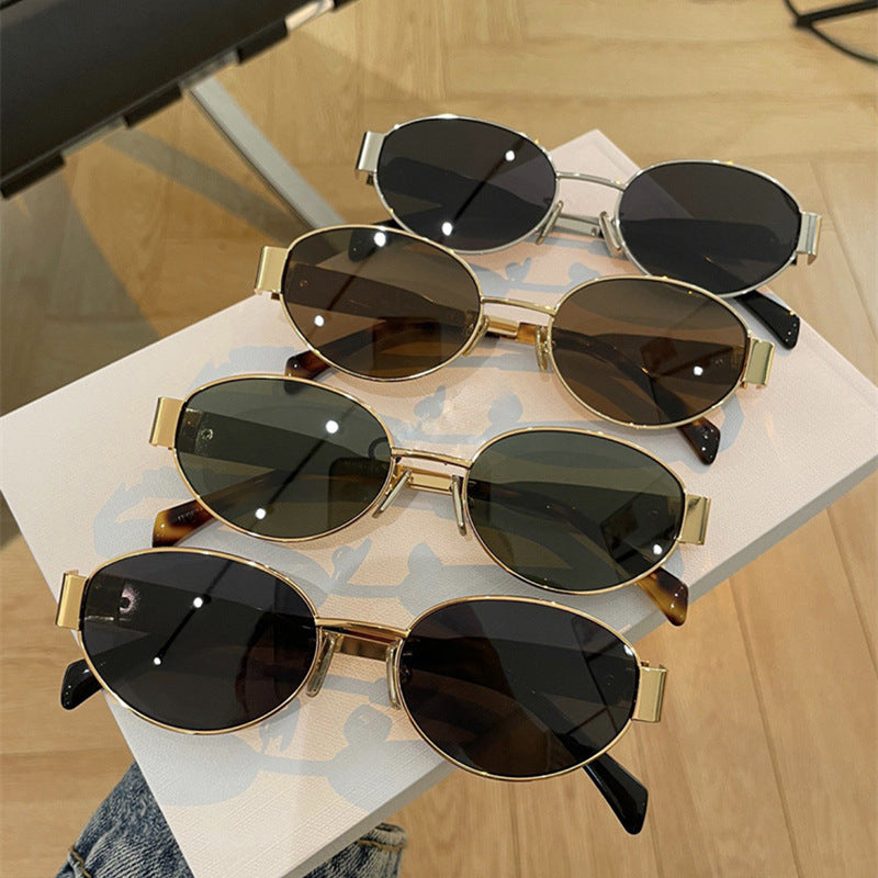 Fashion Oval Sunglasses New Women