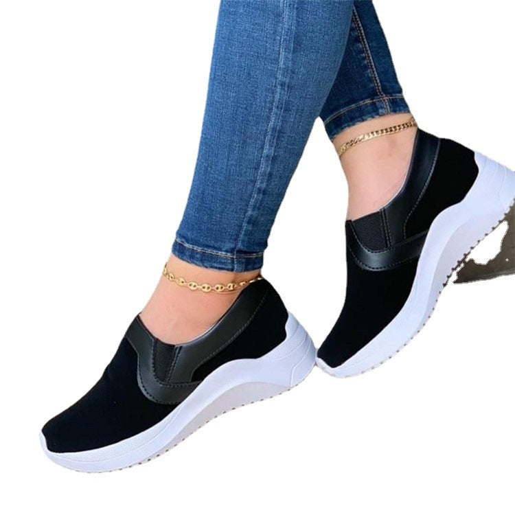 Flat Sneakers Women Breathable Walking Shoes