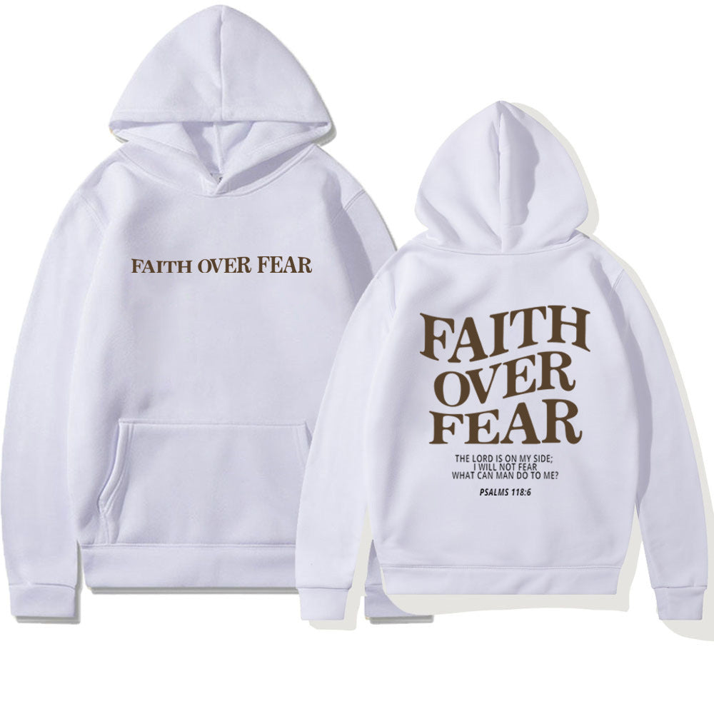Faith Over Fear Men's And Women's Hoodies Sweater